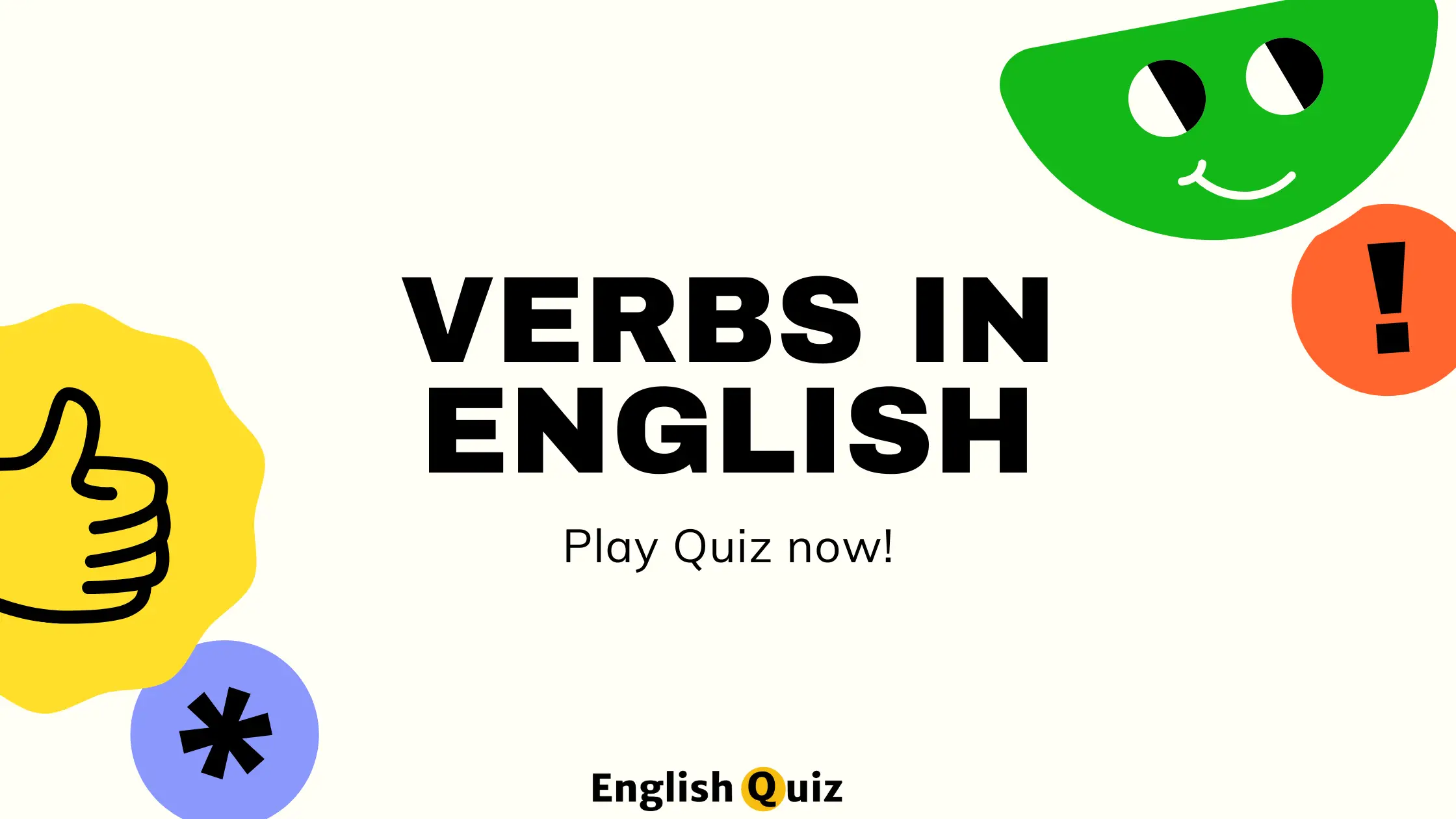 Quiz on Verbs in English