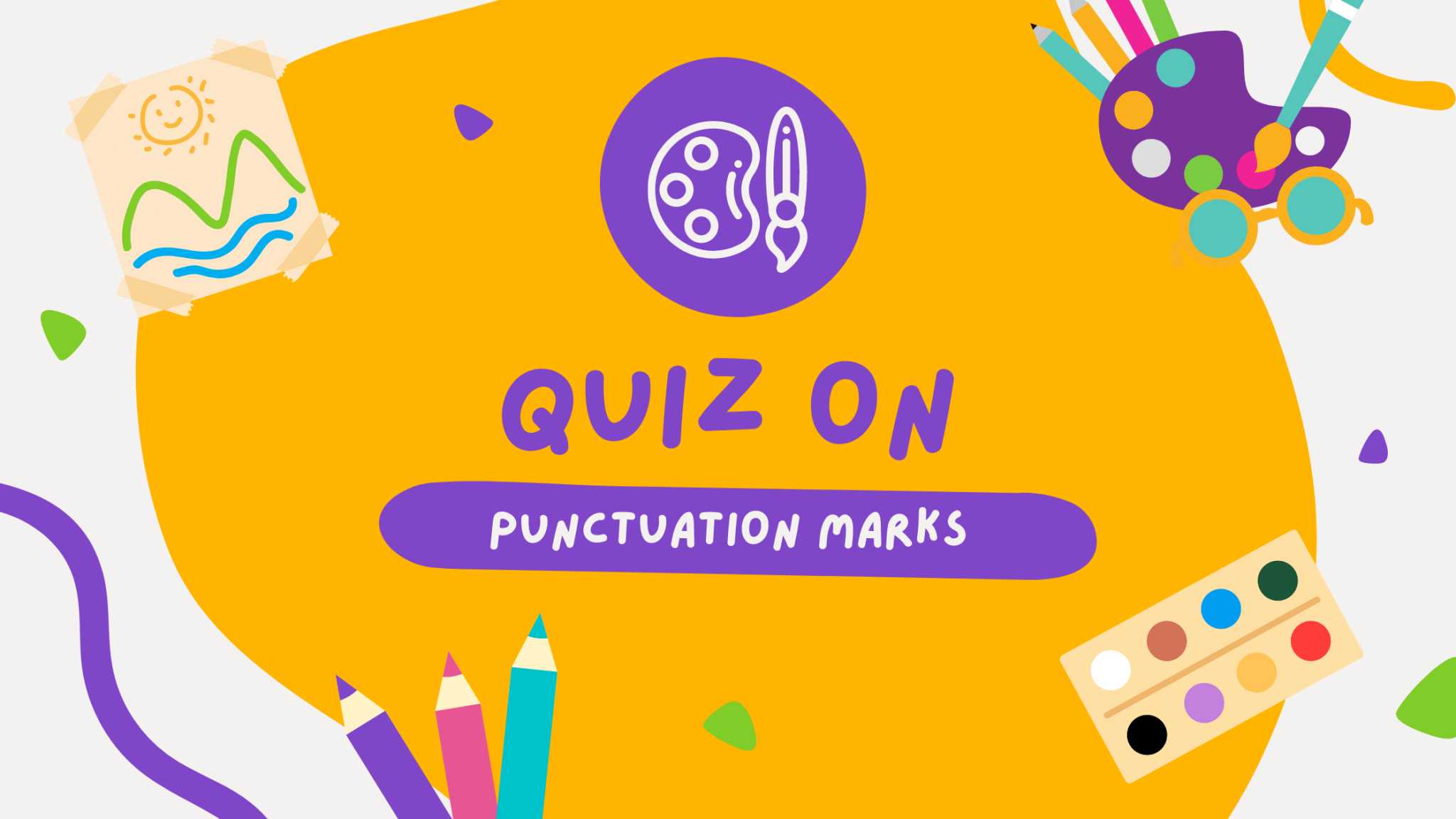 Punctuation Marks Quiz With Answers - English Quiz